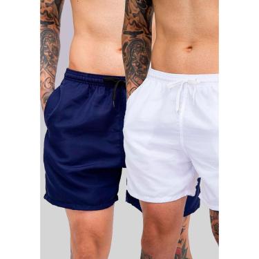 Imagem de Kit 2 Bermuda Masculina Tactel Tectel Praia Short Leve Secagem Rápida Academia Treino com Bolsos-Masculino