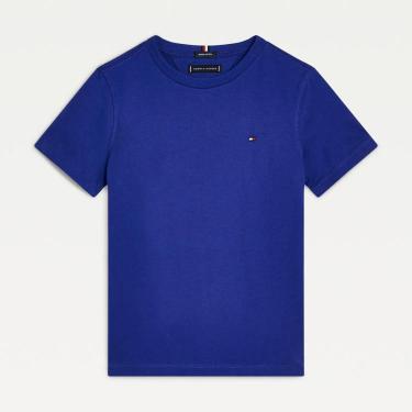Imagem de Camiseta Infantil Gola Redonda Azul Royal Tommy Hilfiger-Masculino