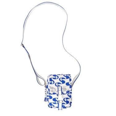 Imagem de Bolsa Farm Fervo Copatucano Transversal Estampada Azul