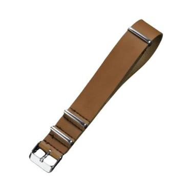 Imagem de Pulseira De Relógio Unissex Em Couro Macio 18mm 20mm 22mm 24mm Pulseir