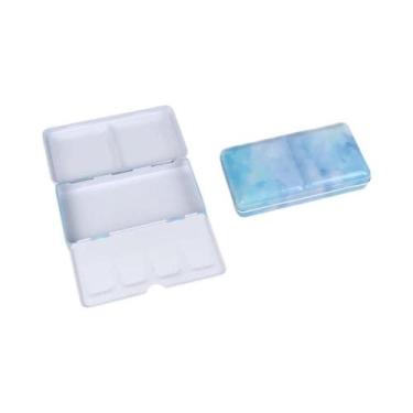 Imagem de Caixa De Tinta Para Aquarela Metálica Portátil E Dobrável SeamiArt, Ma