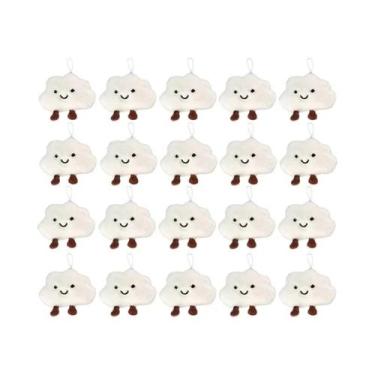 Imagem de Pingente Em Forma De Nuvem, Broche De Pelúcia Fofo, Chaveiro, Charm Pa