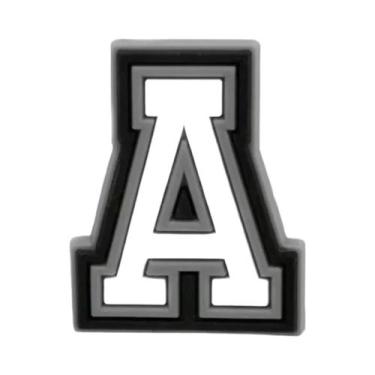 Imagem de Acessório De PVC Para Crocs, Charme De Letras Preto E Branco Para Puls