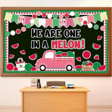 Imagem de Conjunto de quadros de avisos Justforjoyful Summer Watermelon Theme