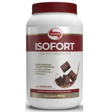 Imagem de Isofort Vitafor Whey Protein Isolado Concentrado Proteína 900g, 900g, 