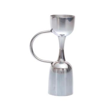 Imagem de Dosador Barplay em aco inox cinza 30/50ml -Fracalanza, 3 meses por def