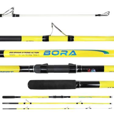 Imagem de Vara Para Molinete Albatroz Bora (3,90m) 100-200g 390 - 3 Partes - Alb