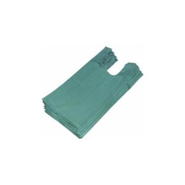 Imagem de Sacola Reciclada 30x40 Verde C/ 5kg Lojas - Higipack