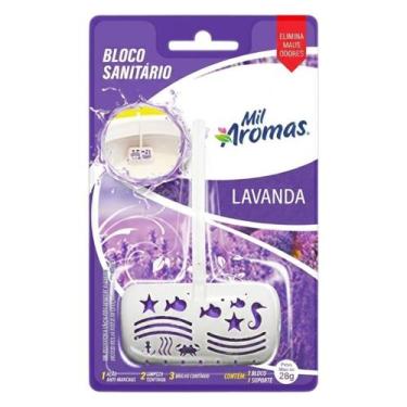Imagem de Bloco Sanitário Lavanda 28g Mil Aromas