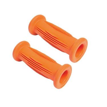Imagem de Par de Manopla Punho Bike Aro 12 Nathor Infantil Original Cor:Laranja