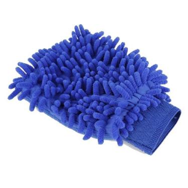 Imagem de Luva de Limpeza Dupla Face Uso Automotivo Microfibra 25cm - Organiz, A