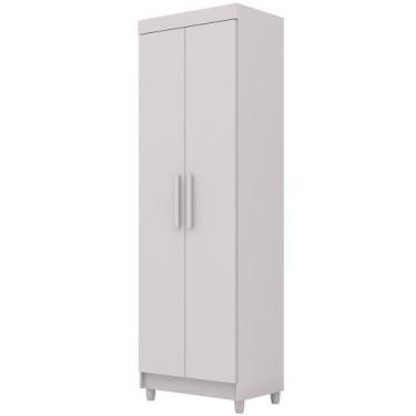 Imagem de Armário Multiuso 2 Portas 60cm Hebrom V01 Branco - Lyam Decor