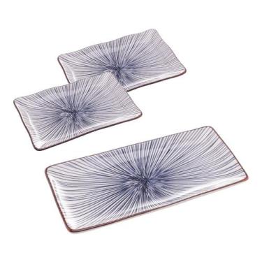 Imagem de Conjunto 3 Peças Prato Sushi Koji Wolff Porcelana