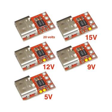 Imagem de Adaptador Carregador USB Tipo-C PD 3.0 De 100W 5A Com Cabo De Dados Pa