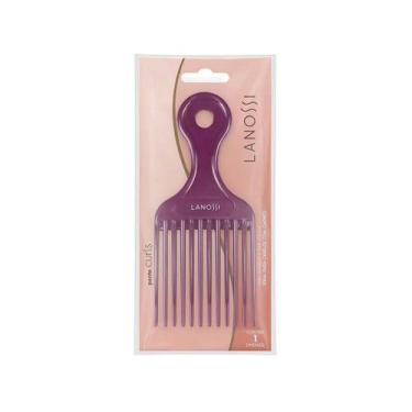 Imagem de Pente de Cabelo Garfo Lanossi LS2007, Violeta