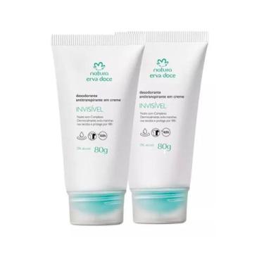 Imagem de Kit c/2 Desodorante em Creme Erva Doce Natura 80g