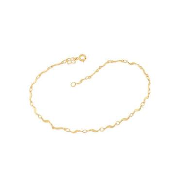 Imagem de Tornozeleira folheada a ouro  550462 Rommanel, Dourado