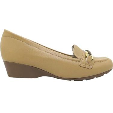 Imagem de Sapato Feminino Mocassim Casual Dia a Dia Passeio Trabalho Ultra Confo