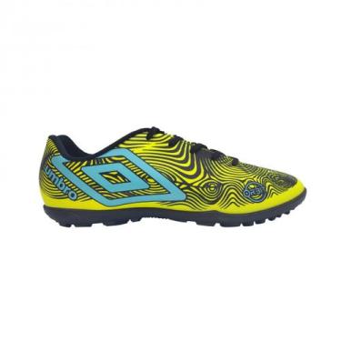 Imagem de Chuteira Ajustável Umbro Society Orbit Masculina 1280785, Verde, Preto