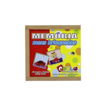 Imagem de Jogo da Memoria Meus Brinquedos - Carlu