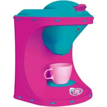 Imagem de Cafeteira Infantil Brinquedo de Cozinha Divertido Usual 411 Rosa