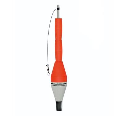 Imagem de Bóia Torpedo Pino Tambaqui 55g - Jr Pesca, Vermelho