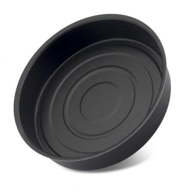 Imagem de Assadeira Redonda Alta Antiaderente 2L Preto Nacional - Aluminio Nacio