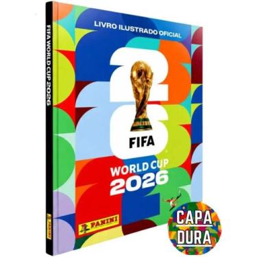 Imagem de Livro Ilustrado Oficial Copa Do Mundo FIFA 2026 Entrega Ágil Premium -