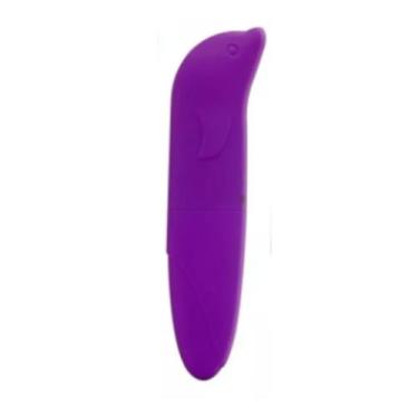Imagem de Vibrador Feminino Golfinho Ponto G Estimulador Discreto Sex - Smart In