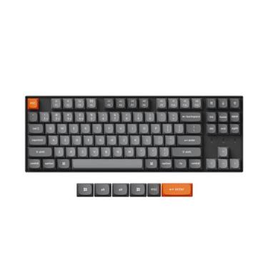 Imagem de Teclado Keychron K8 Max sem fio TKL Bluetooth 5.1 RGB
