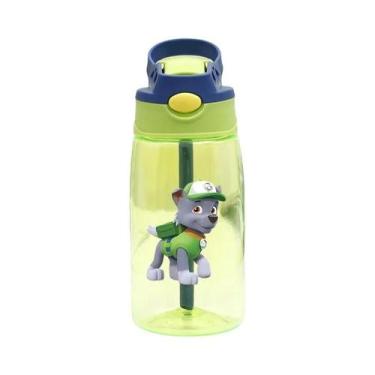 Imagem de Garrafa De Água Paw Patrol 480ml Com Canudo, Copo Portátil Para Academ