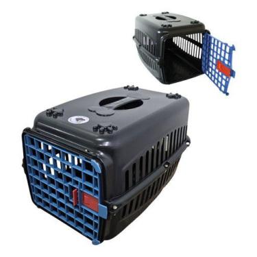 Imagem de Caixa de Transporte Robusta para Pets Cachorro Gato Nº1 - Compacta e S