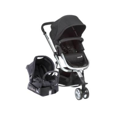 Imagem de Travel System Mobi Trio Safety 1st 0 a 15kg, Preto e Prata