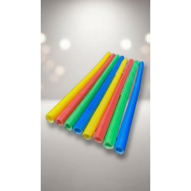 Imagem de Kit 8 Isotubos Blindados Protetores 1,30m Coloridos - Congratulations 