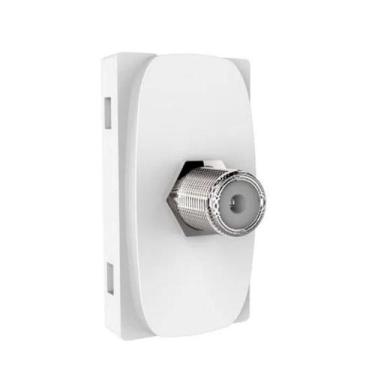 Imagem de Miolo Módulo Tomada P/ Cabo Coaxial Antena Tv Alumbra Gracia