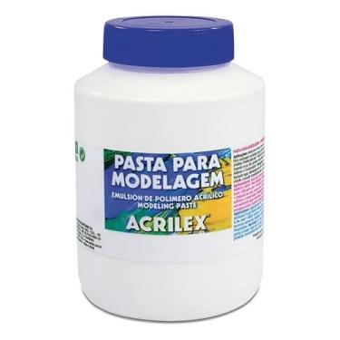 Imagem de Pasta Para Modelagem ACRILEX 500ml - Relevo E Texturas - 13450