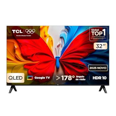 Imagem de Smart TV TCL 32" FHD QLED S5K WiFi Bluetooth Google TV 32S5K