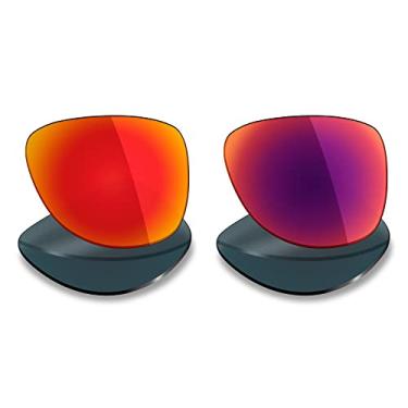 Imagem de Mryok 2 pares de lentes polarizadas de substituição para óculos de sol Oakley Dispatch 2 – Opções