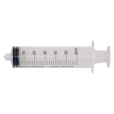 Imagem de Seringa Descartável 60ml Luer Lock Descarpack 1un DESCARPACK