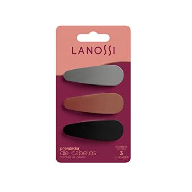 Imagem de Lanossi Beauty & Care Conjunto de Tic Tac Stilus, Contém 3 Peças, Cores Cinza, Marrom e Preto