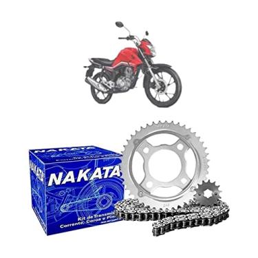Imagem de Kit Relação Transmissão Nakata Honda Cg 160 2016-2019