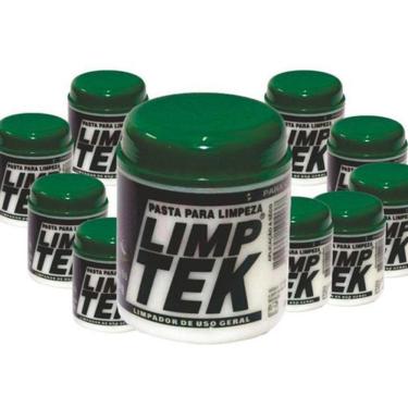 Imagem de 10 Pasta De Limpeza Lavagem A Seco Limptek Limp Tek 500G