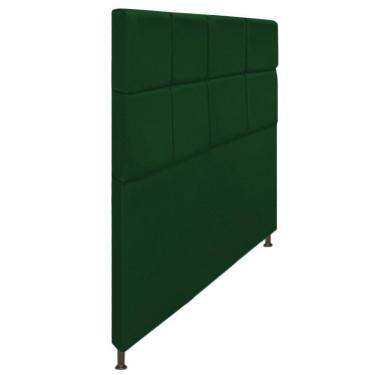 Imagem de Cabeceira Damares 160 Cm Queen Size Com Botonê Suede Verde