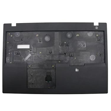 Imagem de Notebook PalmRest Para Lenovo ThinkPad L590 (tipo 20Q7, 20Q8) 02DM316 Upper Case Com Furo de Impressão Digital Novo