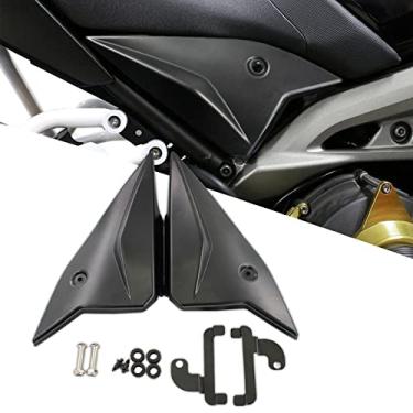 Imagem de FINMOKAL 1 Par De Estrutura De Assento Tampa Do Painel Lateral Carenagem Tampa Da Carenagem para YAMAHA F 2014-2020 Mt Fz 09