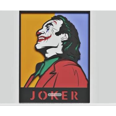 Quadro Decorativo Arlequina , Coringa Varias Peças Para Sala E Quarto . 2  Peças