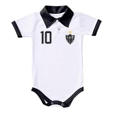 Imagem de Body Atlético Mg Polo Branco Torcida Baby
