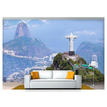 Imagem de Papel De Parede Cidade Rio De Janeiro Cristo 6M² Ncd184 - Você Decora
