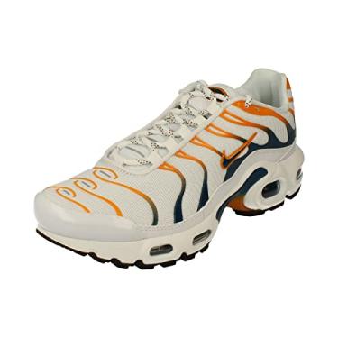 Imagem de Nike Air Max Plus GS Running Trainers DV7083 Sneakers Shoes (UK 5.5 us 6Y EU 38.5, White Marina Kumquat Black 100)