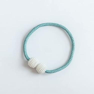 Imagem de Amarrações de cortina Correias e cordas de cortina sem atração magnética sem perfurações para armazenar acessórios de fivela de cortina magnética, T10,2 PCS